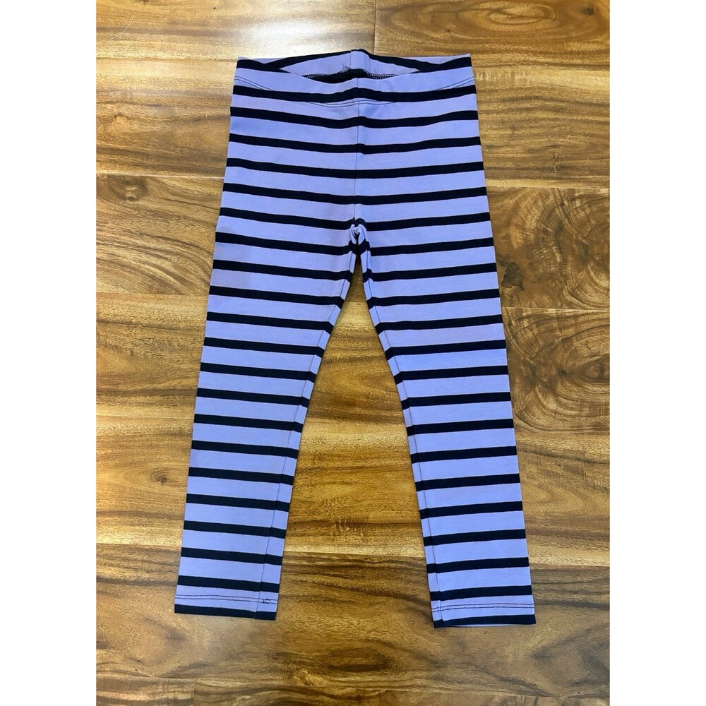NWOT Primary Leggings, Iris/Navy Stripes, Size 5T